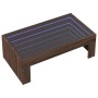 Couchtisch mit Infinity LED in Eichenbraun 90x50x30 cm von , Couchtisch - Ref: Foro24-847622, Preis: 101,52 €, Rabatt: %