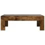 Mesa de centro con Infinity LED roble ahumado 90x50x30 cm de , Mesas de centro - Ref: Foro24-847620, Precio: 99,26 €, Descuen...