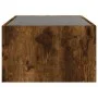 Mesa de centro con Infinity LED roble ahumado 90x50x30 cm de , Mesas de centro - Ref: Foro24-847620, Precio: 99,26 €, Descuen...