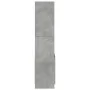 Engineered wood sideboard in concrete gray 63x33x140 cm by , Bookcases and shelves - Ref: Foro24-855109, Price: 68,80 €, Disc...