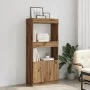 Engineered wood oak artisian sideboard 63x33x140 cm by , Bookcases and shelves - Ref: Foro24-855114, Price: 68,70 €, Discount: %