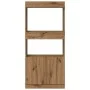 Engineered wood oak artisian sideboard 63x33x140 cm by , Bookcases and shelves - Ref: Foro24-855114, Price: 68,70 €, Discount: %