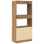 Engineered wood oak artisian sideboard 63x33x140 cm by , Bookcases and shelves - Ref: Foro24-855114, Price: 68,70 €, Discount: %