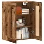 Armario de pared madera de ingeniería envejecida 69,5x34x90 cm de , Aparadores - Ref: Foro24-857312, Precio: 80,13 €, Descuen...