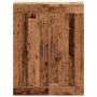 Armario de pared madera de ingeniería envejecida 69,5x34x90 cm de , Aparadores - Ref: Foro24-857312, Precio: 81,36 €, Descuen...