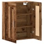 Armario de pared madera de ingeniería envejecida 69,5x34x90 cm de , Aparadores - Ref: Foro24-857312, Precio: 81,36 €, Descuen...