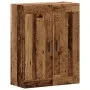 Armario de pared madera de ingeniería envejecida 69,5x34x90 cm de , Aparadores - Ref: Foro24-857310, Precio: 71,85 €, Descuen...