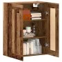 Armario de pared madera de ingeniería envejecida 69,5x34x90 cm de , Aparadores - Ref: Foro24-857310, Precio: 71,85 €, Descuen...