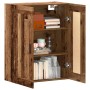 Armario de pared madera de ingeniería envejecida 69,5x34x90 cm de , Aparadores - Ref: Foro24-857310, Precio: 74,83 €, Descuen...