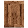 Aged engineered wood wall cabinet 69.5x34x90 cm by , Sideboards - Ref: Foro24-857310, Price: 71,85 €, Discount: %