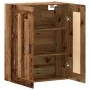 Armario de pared madera de ingeniería envejecida 69,5x34x90 cm de , Aparadores - Ref: Foro24-857310, Precio: 71,85 €, Descuen...