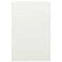 Weißer Stahlholzstapel 100x40x60 cm von , Brennholztaschen und -halter - Ref: Foro24-850983, Preis: 101,22 €, Rabatt: %