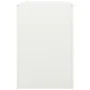 White steel firewood rack 100x40x60 cm by , Firewood bags and holders - Ref: Foro24-850983, Price: 113,91 €, Discount: %