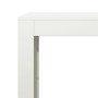 Weißer Stahlholzstapel 100x40x60 cm von , Brennholztaschen und -halter - Ref: Foro24-850983, Preis: 101,22 €, Rabatt: %