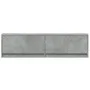 Mueble de pared TV con luces LED gris hormigón 140x31x38 cm de , Muebles TV - Ref: Foro24-852372, Precio: 100,01 €, Descuento: %
