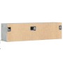 TV-Wandregal mit LED-Lichtern in Betongrau 140x31x38 cm. von , TV-Möbel - Ref: Foro24-852372, Preis: 101,46 €, Rabatt: %