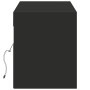 Mueble de TV de pared con luces LED negro 140x31x38 cm de , Muebles TV - Ref: Foro24-852370, Precio: 122,22 €, Descuento: %