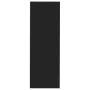 Engineered wood black medicine cabinet 30x41x118 cm by , Lockers and storage cabinets - Ref: Foro24-855161, Price: 101,57 €, ...