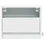 Wall-mounted bedside tables with LED lights, 2 units, white by , Nightstands - Ref: Foro24-852062, Price: 60,94 €, Discount: %