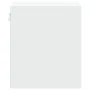 Wall-mounted bedside tables with LED lights, 2 units, white by , Nightstands - Ref: Foro24-852062, Price: 60,94 €, Discount: %
