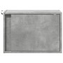 Wall-mounted bedside table with LED lights in concrete gray by , Nightstands - Ref: Foro24-852095, Price: 35,42 €, Discount: %