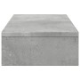 Verstellbarer Bildschirmständer aus Holz in Grau-Betonoptik, 60x24x10,5 cm. von , Computersockel und -erhöhungen - Ref: Foro2...