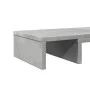Adjustable screen stand made of gray concrete wood 60x24x10.5cm by , Computer bases and risers - Ref: Foro24-854628, Price: 2...