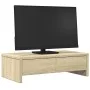 Monitor stand made of Sonoma oak wood drawers 50x27x15 cm by , Computer bases and risers - Ref: Foro24-854663, Price: 37,74 €...