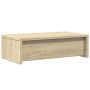 Monitor stand made of Sonoma oak wood drawers 50x27x15 cm by , Computer bases and risers - Ref: Foro24-854663, Price: 33,17 €...