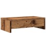 Monitor stand with aged wood drawers 50x27x15 cm by , Computer bases and risers - Ref: Foro24-854668, Price: 27,64 €, Discoun...