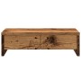 Monitor stand with aged wood drawers 50x27x15 cm by , Computer bases and risers - Ref: Foro24-854668, Price: 27,64 €, Discoun...