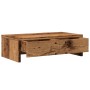 Monitor stand with aged wood drawers 50x27x15 cm by , Computer bases and risers - Ref: Foro24-854668, Price: 27,64 €, Discoun...