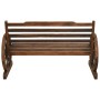 Solid spruce wood garden bench 112 cm by vidaXL, garden benches - Ref: Foro24-313891, Price: 188,52 €, Discount: %