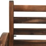 Solid spruce wood garden bench 112 cm by vidaXL, garden benches - Ref: Foro24-313891, Price: 188,52 €, Discount: %