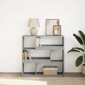 Gray Sonoma shelf/space divider 100x33x94.5 cm by , Bookcases and shelves - Ref: Foro24-854441, Price: 70,17 €, Discount: %