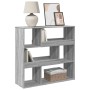 Regal/Trennwand in Sonoma-Grau 100x33x94,5 cm von , Bücherregale und Regale - Ref: Foro24-854441, Preis: 71,04 €, Rabatt: %