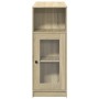 Hoher Bartisch mit Eichenholzregalen Sonoma 101x40x103,5 cm von , Küchen- und Esstische - Ref: Foro24-854366, Preis: 79,13 €,...