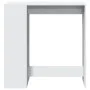 Mesa alta con estantes madera ingeniería 101x40x103,5 cm de , Mesas de cocina y de comedor - Ref: Foro24-854364, Precio: 86,7...