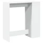 Mesa alta con estantes madera ingeniería 101x40x103,5 cm de , Mesas de cocina y de comedor - Ref: Foro24-854364, Precio: 86,7...