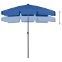 Himmelblauer Sonnenschirm 180x120 cm von vidaXL, Sonnenschirme - Ref: Foro24-314726, Preis: 42,45 €, Rabatt: %