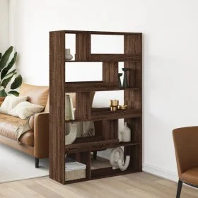 Engineered wood brown oak bookshelf 100x33x156.5 cm by , Bookcases and shelves - Ref: Foro24-3309345, Price: 116,70 €, Discou...
