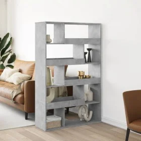 Room divider in gray wood and concrete 100x33x156.5 cm by , Bookcases and shelves - Ref: Foro24-3309495, Price: 112,95 €, Dis...