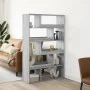 Separador de ambientes madera gris Sonoma 100x33x156,5 cm de , Librerías y estanterías - Ref: Foro24-3309497, Precio: 116,50 ...