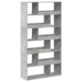 Room divider made of gray wood and concrete 100x33x187.5 cm by , Bookcases and shelves - Ref: Foro24-3309504, Price: 136,10 €...