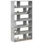 Room divider made of gray wood and concrete 100x33x187.5 cm by , Bookcases and shelves - Ref: Foro24-3309504, Price: 136,10 €...