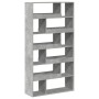 Room divider made of gray wood and concrete 100x33x187.5 cm by , Bookcases and shelves - Ref: Foro24-3309504, Price: 136,10 €...