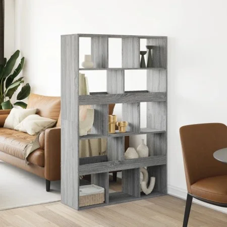 Separador de ambientes madera gris Sonoma 100x33x156,5 cm de , Librerías y estanterías - Ref: Foro24-3309533, Precio: 116,43 ...