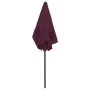 Sombrilla de playa rojo burdeos 180x120 cm de vidaXL, Sombrillas - Ref: Foro24-314723, Precio: 38,36 €, Descuento: %