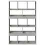 Raumteiler aus Holz in Grau-Betonoptik, 100x33x156,5 cm. von , Bücherregale und Regale - Ref: Foro24-3309531, Preis: 112,31 €...