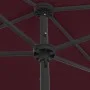 Burgundy red beach umbrella 180x120 cm by vidaXL, Umbrellas - Ref: Foro24-314723, Price: 44,30 €, Discount: %